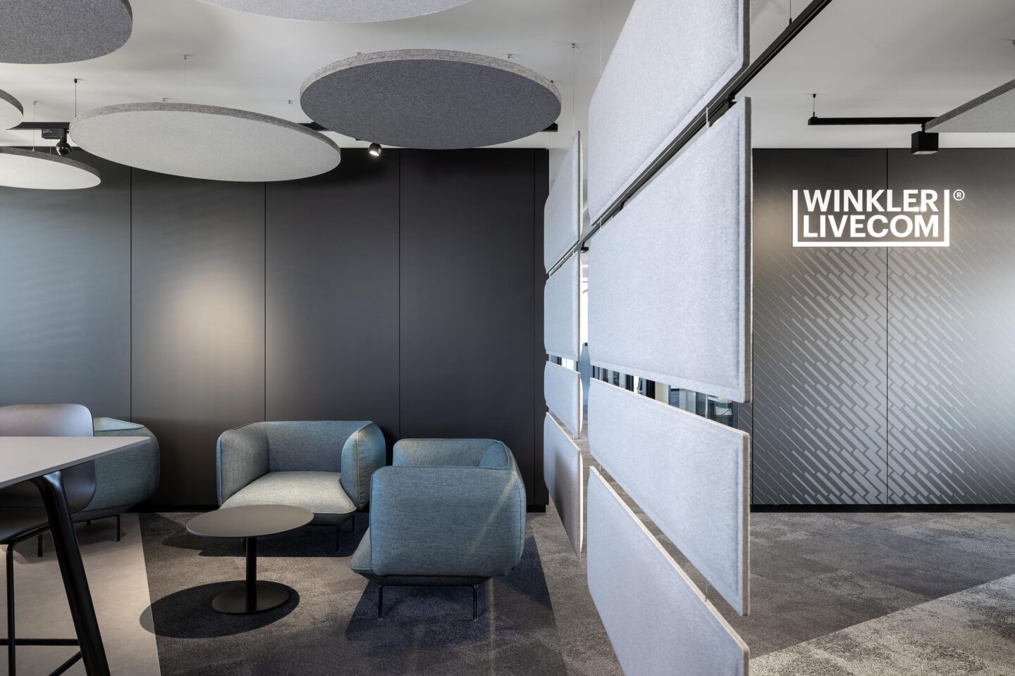 Winkler Livecom AG, Wohlen, Switzerland | lounge area