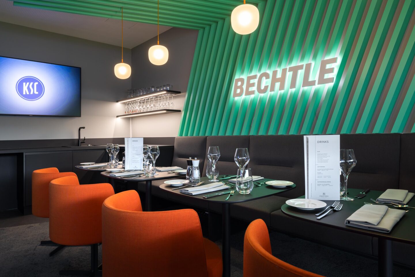 Bechtle Executive Box at BBBank Wildpark | logo of the brand