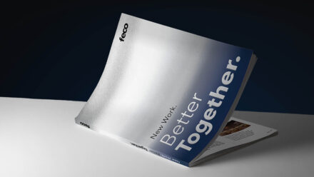 Innovative solutions for hybrid working environments | feco Bookazine - New Work. Better Together. Image