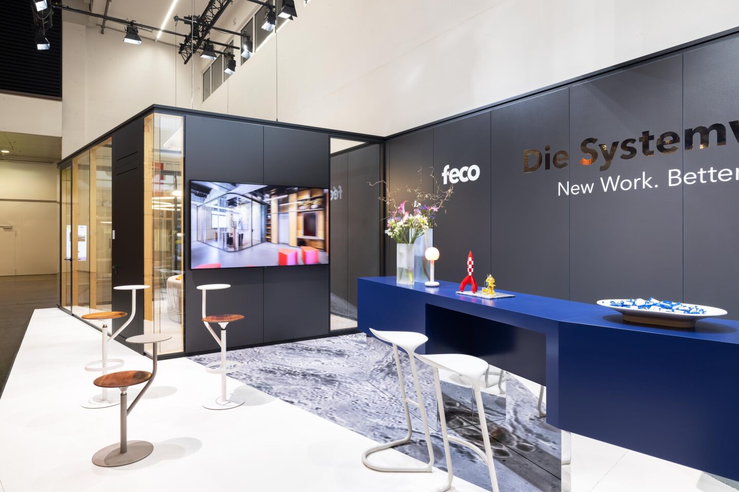 Flexible Wandlösungen für Büros | feco Systemtrennwände
