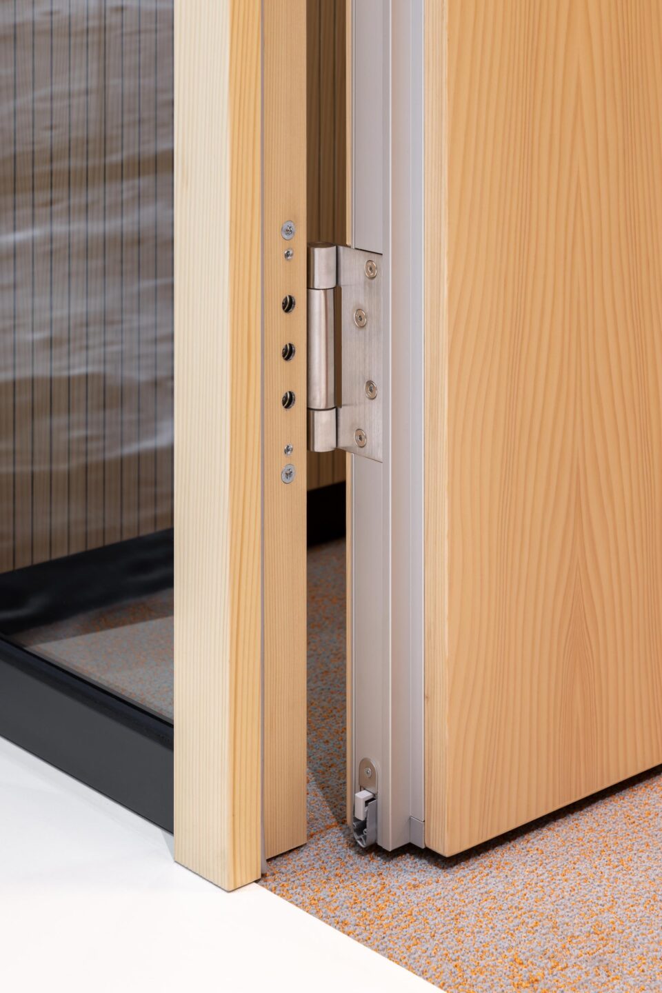 Detailansicht fecotür H70 | feco Systemtrennwände