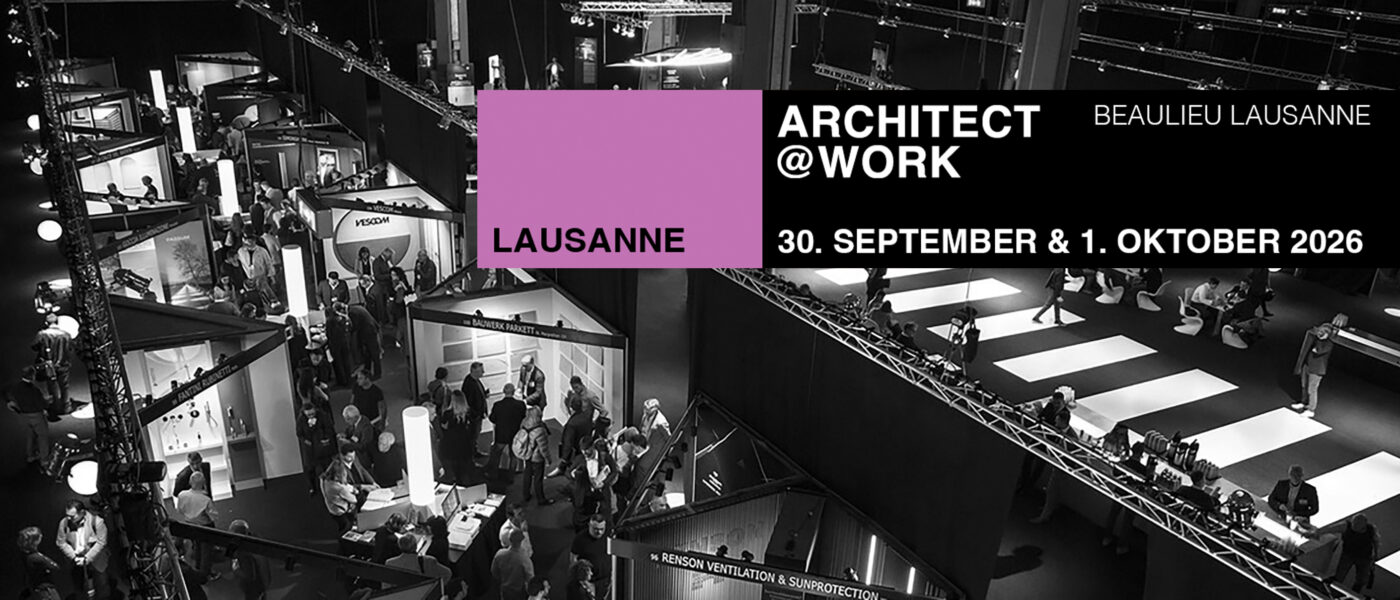 Architect@Work Lausanne 2026 | feco präsentiert Neuheit fecotür Air