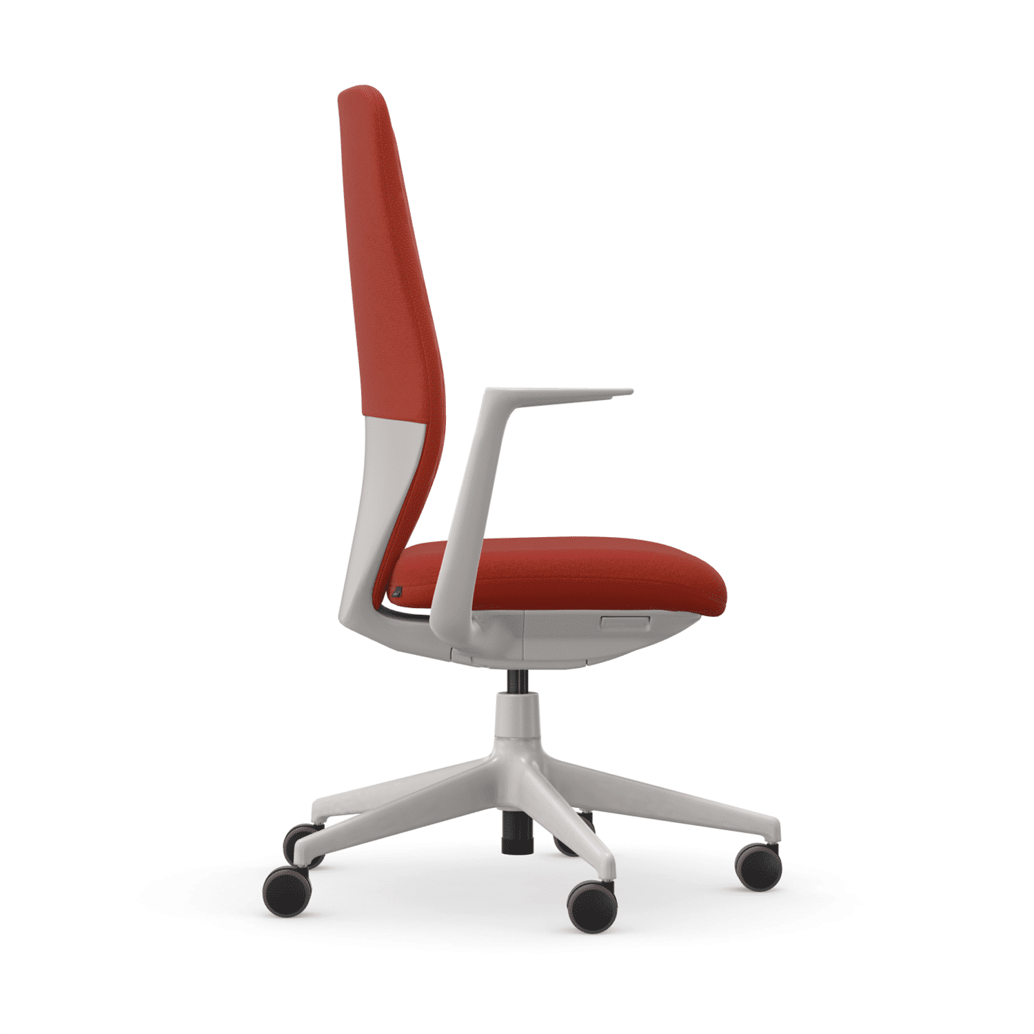 vitra-acx-softknit-neuware-seitenansicht-rechts Seitenansicht rechts der konfigurierbaren Vitra ACX Softknit Bürodrehstuhl Neuware im feco Design Shop