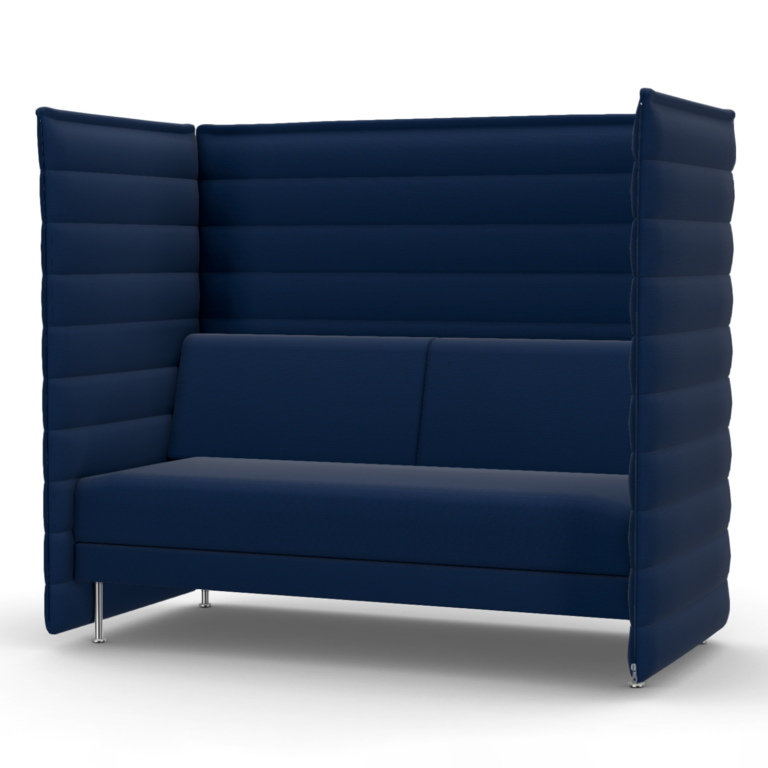 Seitenansicht rechts der konfigurierbaren Vitra Alcove Plus 2-Seater Neuware im feco Design Shop